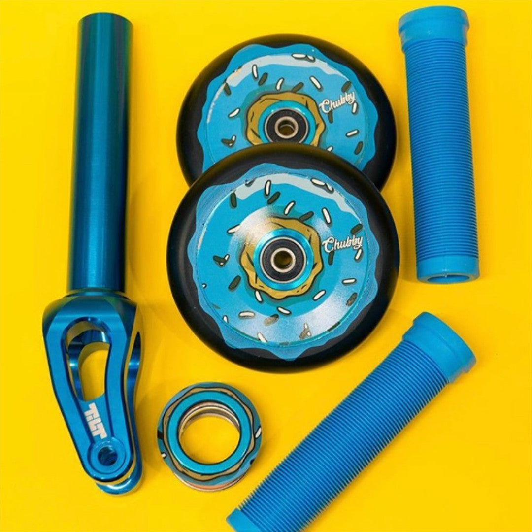 Chubby Donut Blue - Integrated Headset