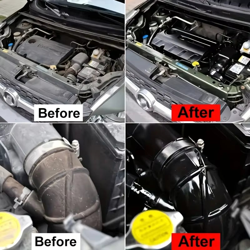 Universal Plastic Rubber Repair Cream - Interior Car Renewal, Tire Gloss Maintenance, Anti-Aging and Fading Prevention
