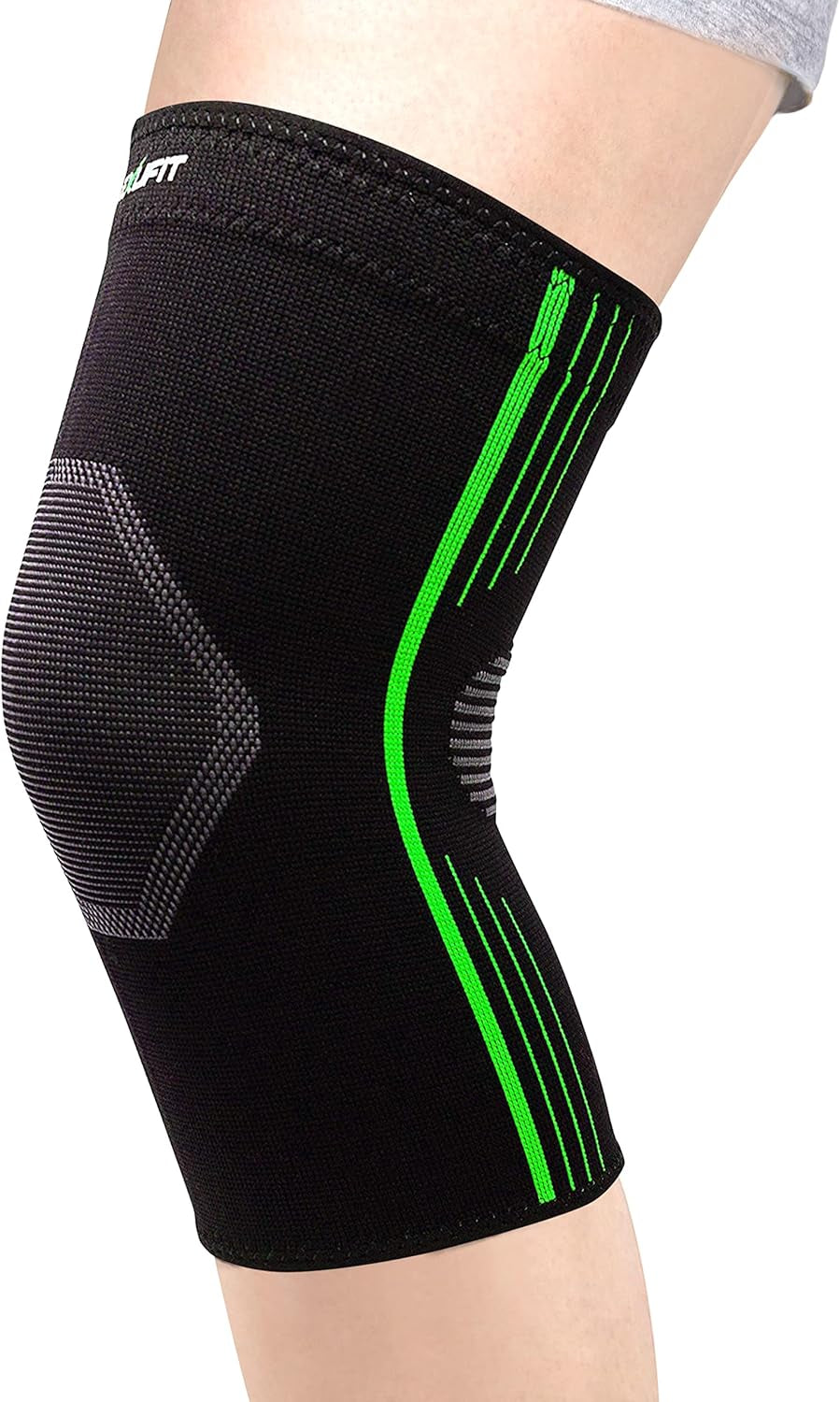 ® - Compression Knee Sleeves, Medical-Grade Knee Compression Sleeve Women and Men for Crossfit to Reduce Knee Pain In, Weightlifting, and Gym Knee Support, Orange, Small, Pack of 2