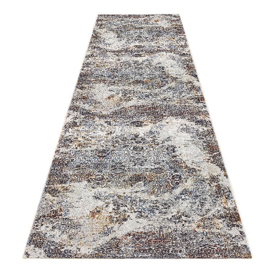 NNEDSZ Luxe Vintage Textured Rug - Light Grey - 160x230